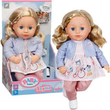 BABY born Sophia Rose - Poupée douce 36 cm - Poupée aux cheveux blonds de haute qualité et aux yeux endormis - Convient aux enfants à partir de 1 an