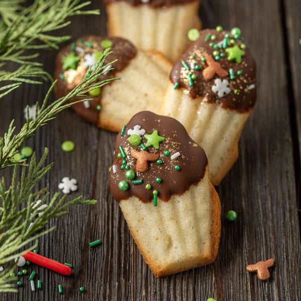 Super Streusel Hohoho Sprinkles Christmas - Décoration festive pour de délicieux gâteaux 90 G
