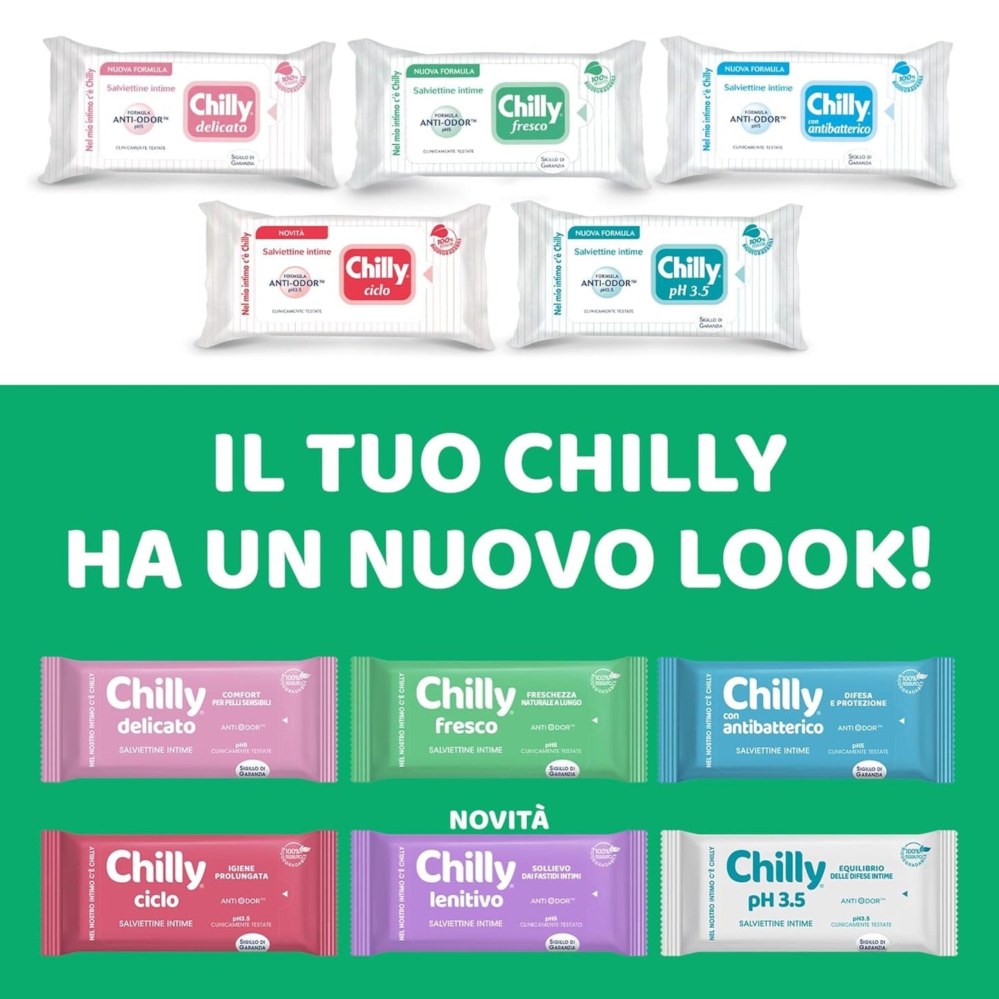 Lingettes nettoyantes Cycle, lingettes hygiéniques Intima, 100% biodégradables, idéales pour la maison en extérieur, PH 3,5, testées cliniquement, 12 pièces