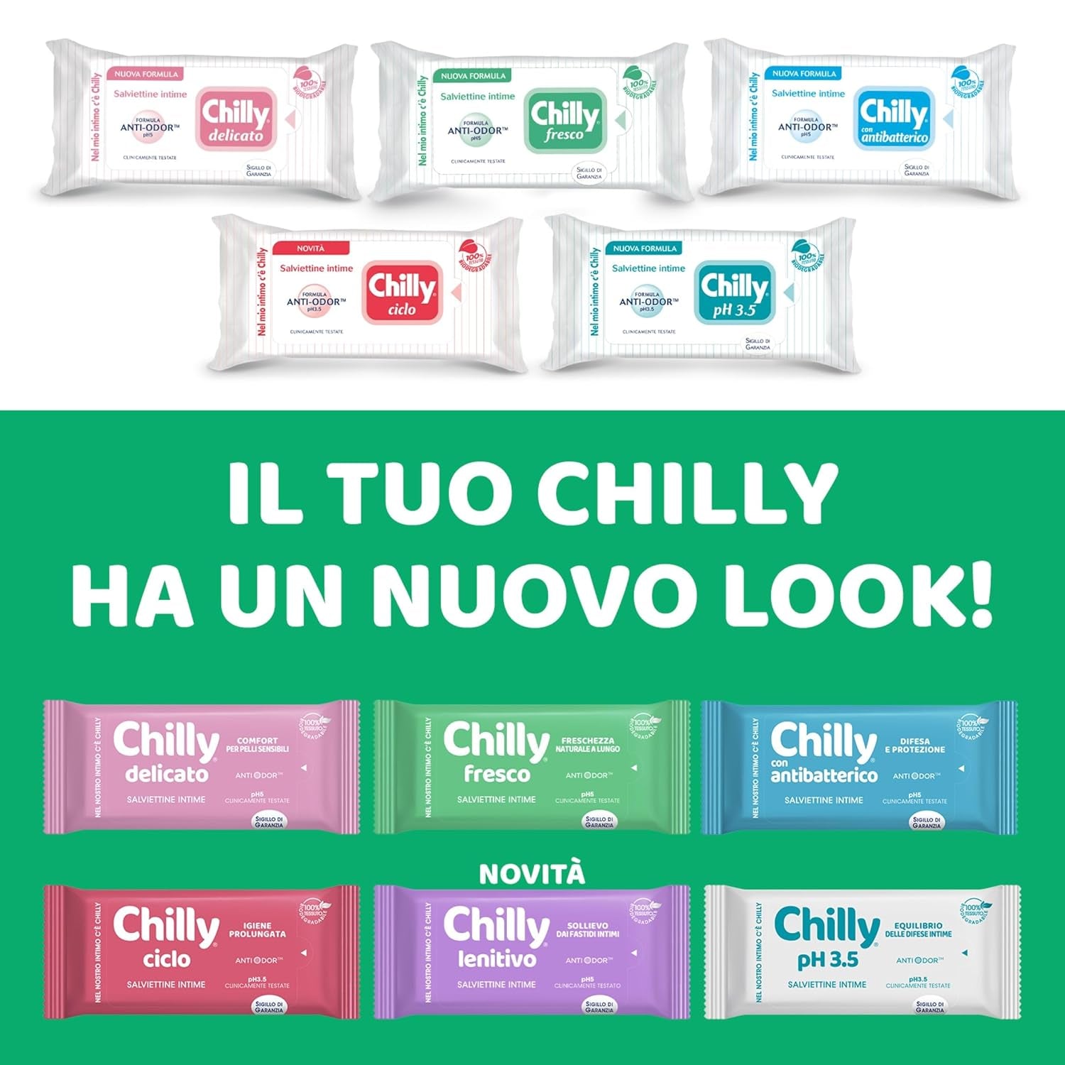 Lingettes nettoyantes Cycle, lingettes hygiéniques Intima, 100% biodégradables, idéales pour la maison en extérieur, PH 3,5, testées cliniquement, 12 pièces