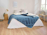 Couette Toison D'Or Denali, 180 cm x 240 cm, bleu paon Couettes et quilts Naty Shop Titre par défaut