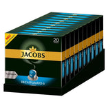 Capsules de café Lungo Classico, intensité 6 sur 12, 10 x 20 tasses & Capsules de café Lungo Decaffeinato - intensité 6- 200 capsules compatibles Nespresso, 10er Pack, 10 x 20 tasses