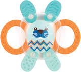 LUDI - Planète Cloche - Jouet pour enfant - A partir de 3 mois - Couleurs vibrantes, textures différentes et forme originale - Favorise la motricité fine et la dextérité Jouets Bébé Naty Shop Lapin