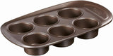 Pyrex BANDEJA 6 MAGDALENAS ASYMETRIA PX Muffinförmchen, Metall, Bunt, 6 Magdalena Moules et plaques pour pâtisserie Naty Shop 6 Magdalena