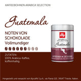 Café en grains Illy Arabica Selection Guatemala à moudre, boîte 250g