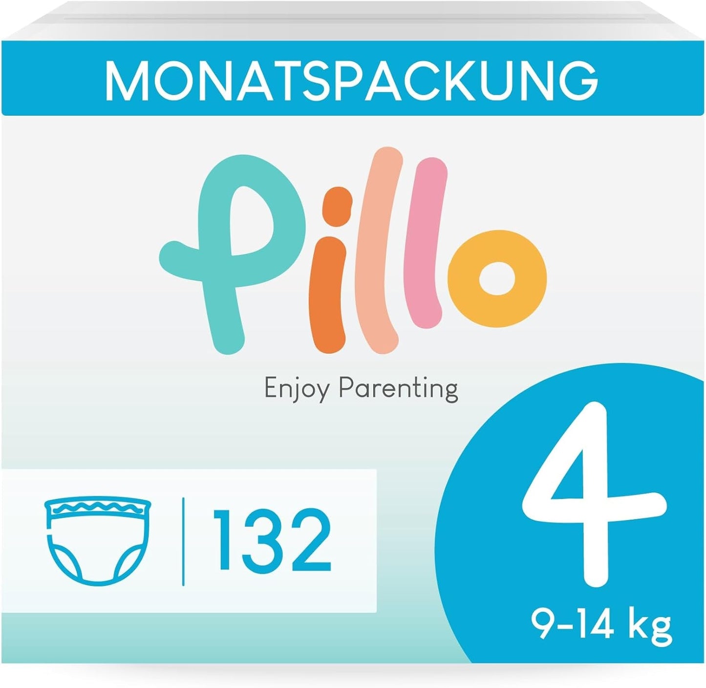 Couches Pillo, taille 7, 84 pièces, 4 paquets de 21 couches chacun, taille 7 - XXL (15+ kg) - Couches Bébé