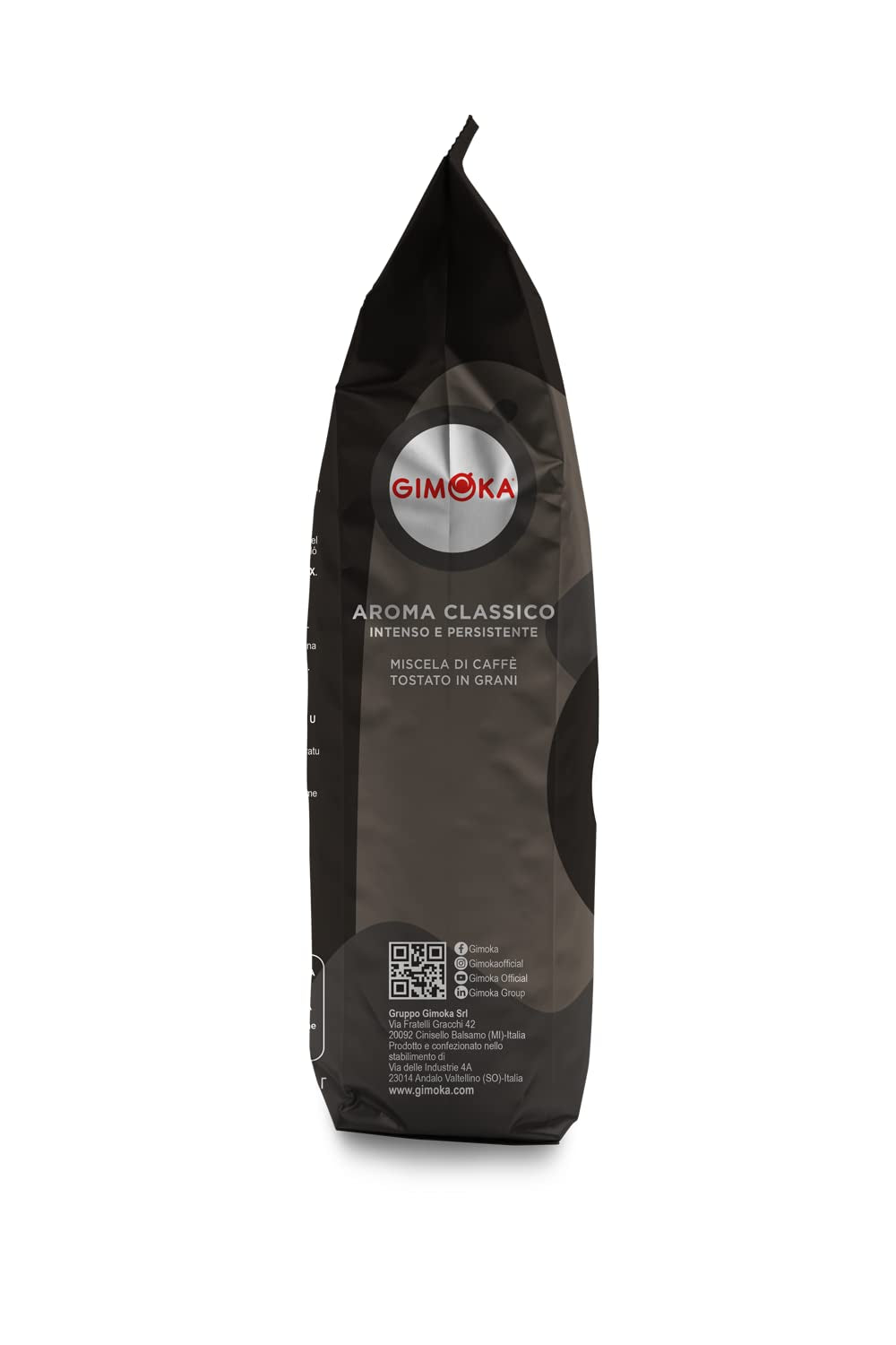 Gimoka – Kaffeebohnen – 1 kg – Mélange classique – Intensité 10 – fabriqué en Italie – 1 kg Packung