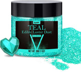 Paillettes comestibles, 5 grammes Naty Shop Turquoise
