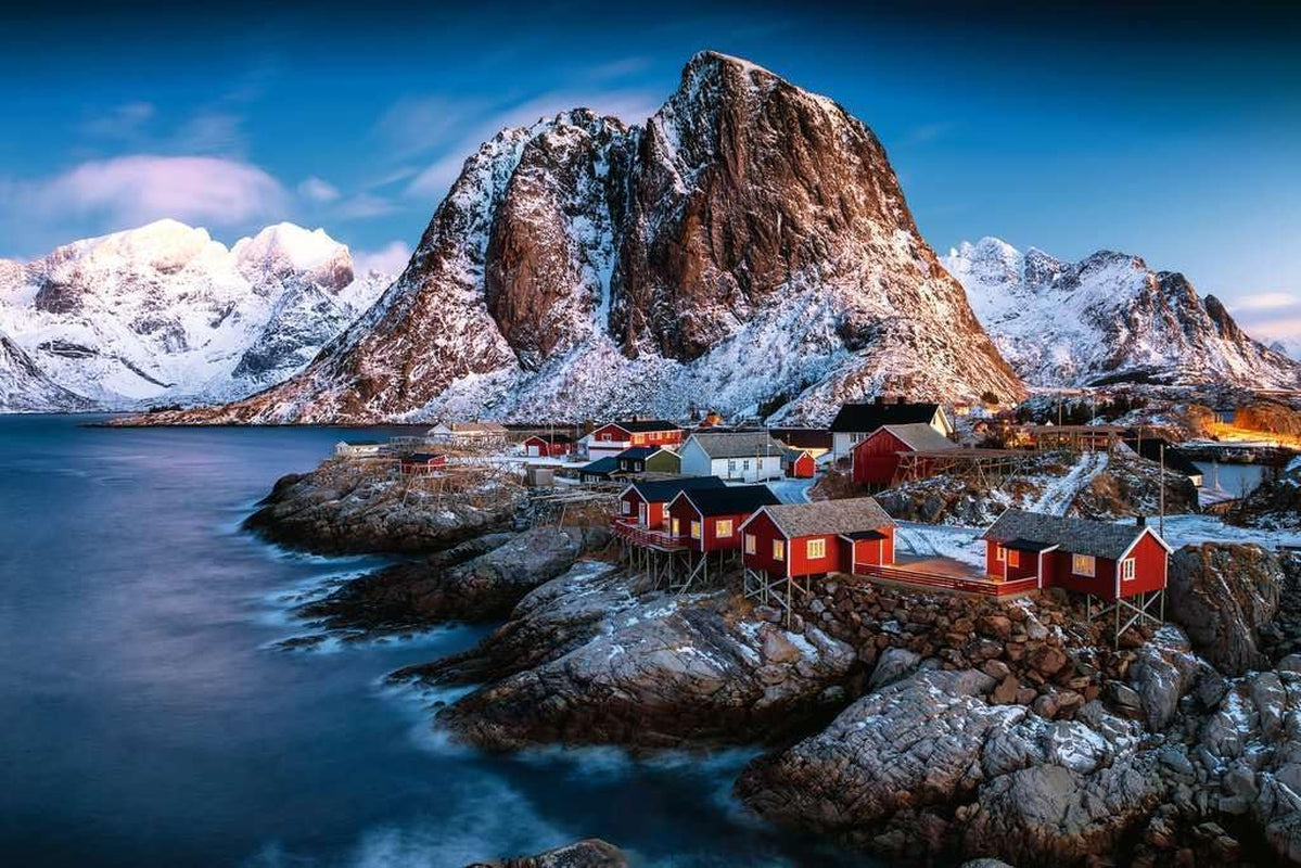 Ravensburger Puzzle 17081 - Hamnoy, Lofoten - Puzzle 3000 pièces pour adultes et enfants à partir de 14 ans, puzzle paysage norvégien Puzzle Naty Shop