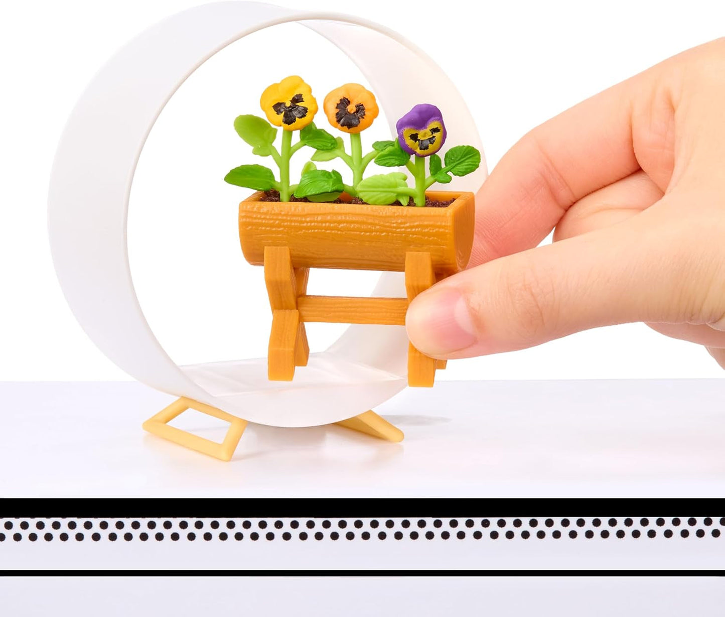 MGA Miniverse Make It Mini Nature 3 Series – Mini objets de collection, ensemble de jeu artisanal, répliques de plantes, jouets, fleurs, pour collectionneurs et enfants à partir de 8 ans