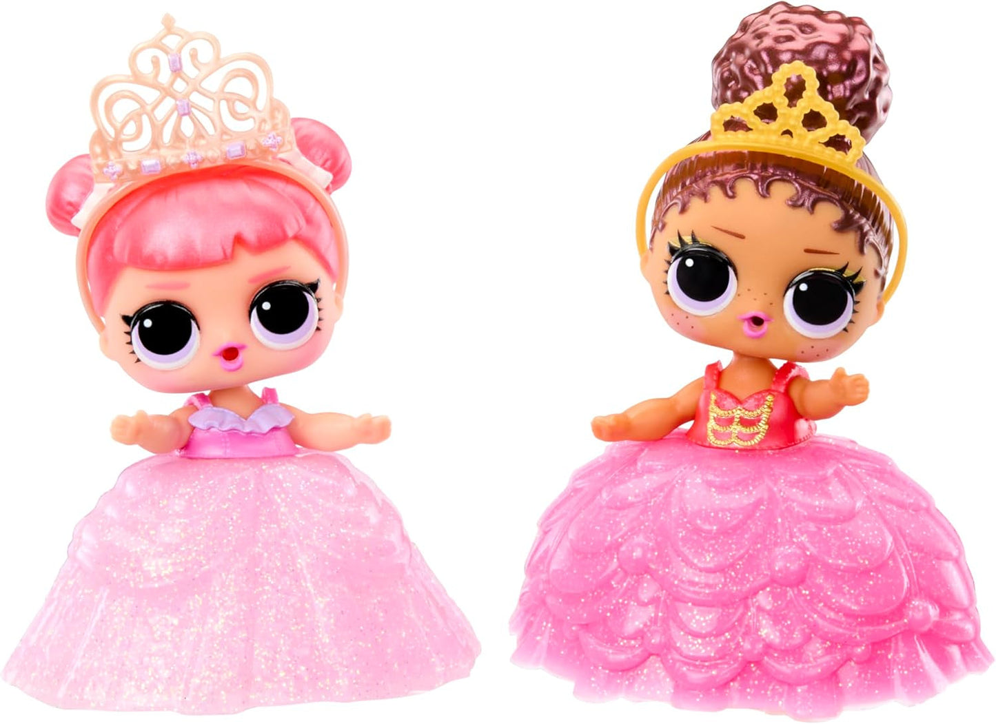 Mdr Surprise ! Princess Tots - Comprend 1 poupée, un emballage blindé, 2 peintures pour créer une robe de princesse, 8 poupées à collectionner