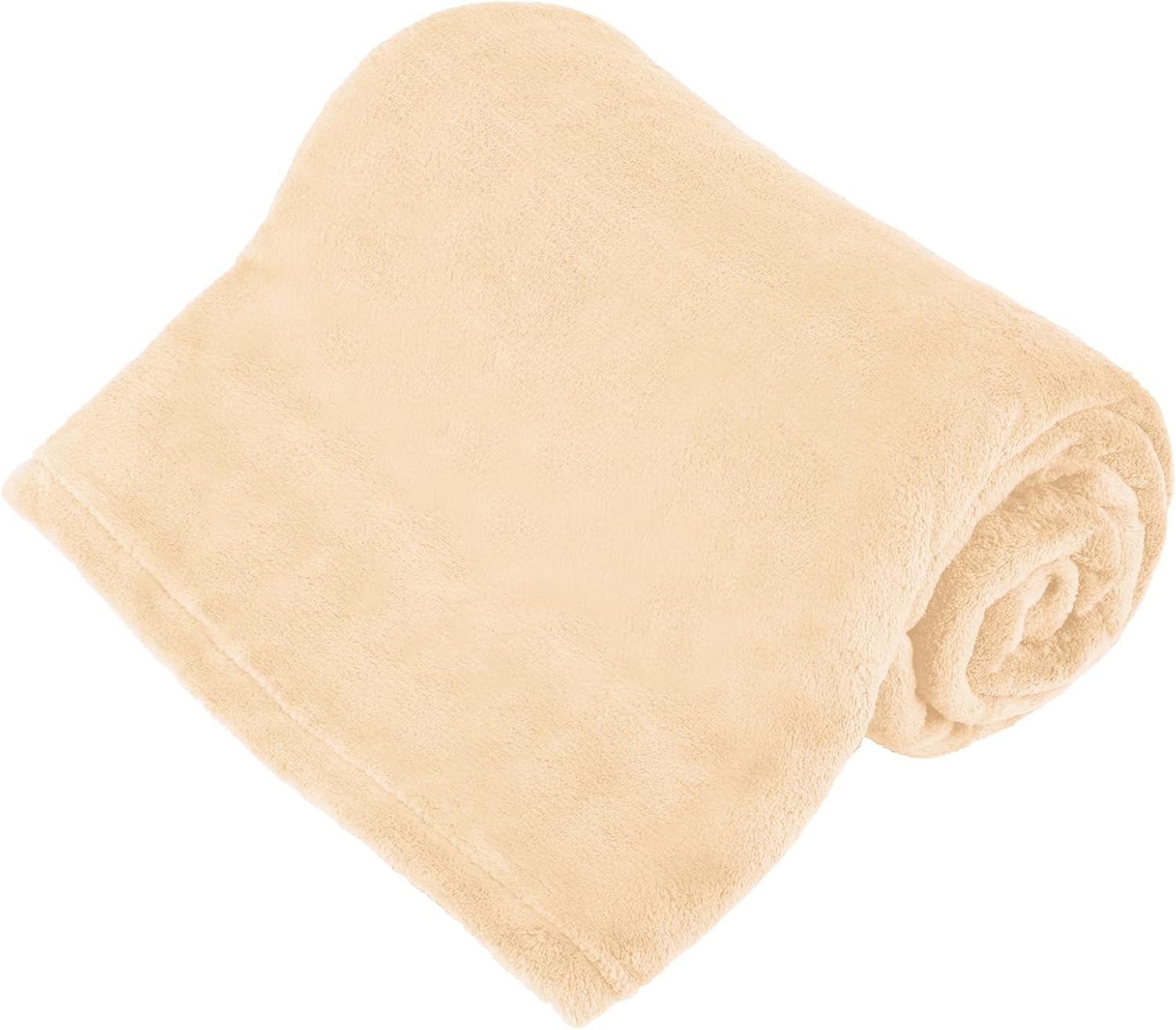 Teesa couverture polaire 200X220 Cm gris TSA8902-1 Teesa Crème Lits et Couvertures 150 X 200