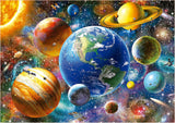 Educa - Puzzle 500 pièces pour adultes | Système solaire, puzzle 500 pièces pour adultes et enfants à partir de 11 ans, planètes, espace, espace (18449) Puzzle Naty Shop
