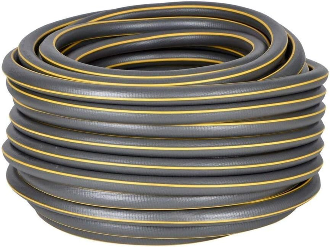 HOZELOCK - Tuyau d'arrosage Ultramax Ø 12,5 mm (1/2") 15 m : Tuyau d'arrosage robuste et résistant aux intempéries, empêche la torsion, la flexion et l'écrasement, composé à 40 % de PVC recyclé [116240], Gris