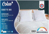 Couette COLAS NORMAND 260 X 240 cm, coton bio et garnissage recyclé, légère, douce, lavable en machine à 40 °C Couettes et couettes Naty Shop