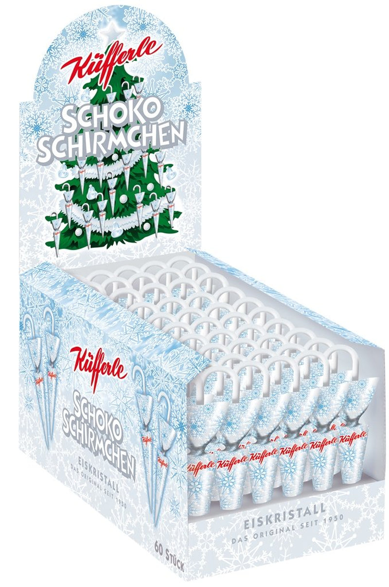 Ombres au chocolat Küfferle Polar Silver 810g (60 pièces)