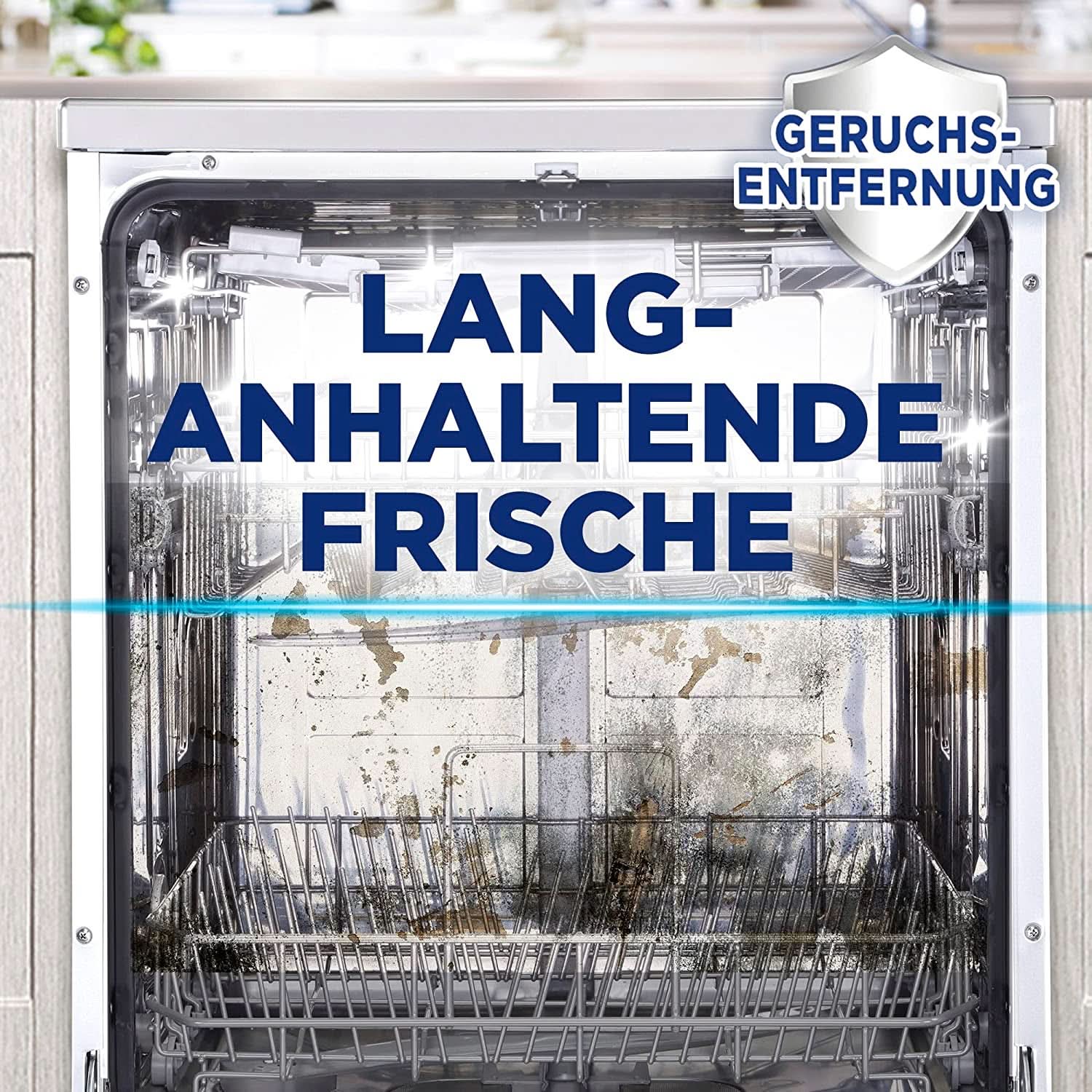 Finish Deep Machine Cleaner Citrus - nettoyant liquide pour machine contre le calcaire et la graisse pour un lave-vaisselle propre - Pack économique Naty Shop