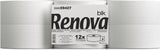 Papier toilette Renova Jumbo BLK, 12 rouleaux à 170 M, papier blanc, 2 couches