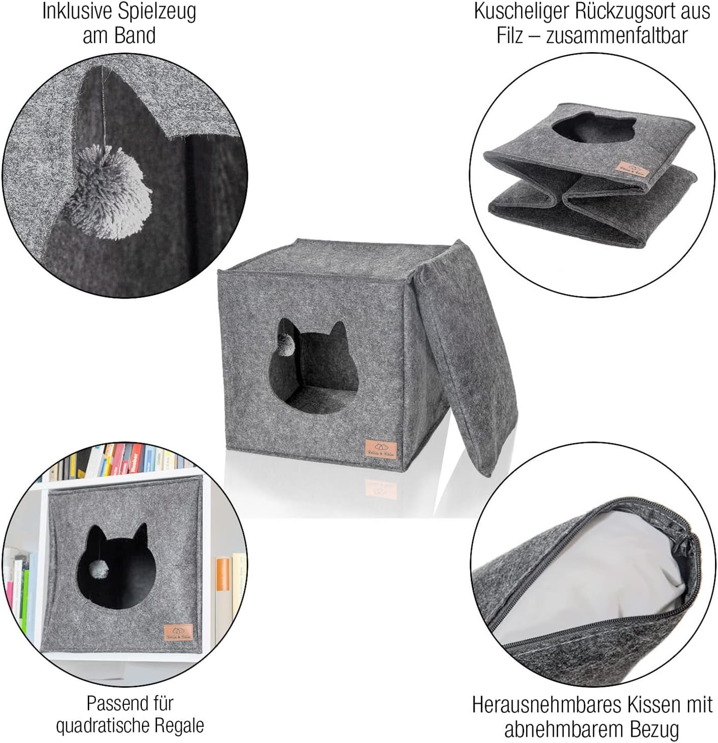 Couvertures et meubles, Animaux, Grottes et maisons, Chats, Lits pour chats, Chats - lits, matelas