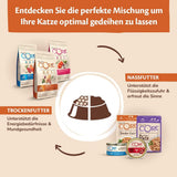 Wellness CORE Signature Selects 8 x 79g, Mélange Poulet et Dinde - Nourriture humide pour chat, délicieuses lanières en sauce, sans céréales, naturelle, hypoallergénique, riche en protéines, riche en viande