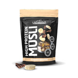 Layenberger 3K Müsli High Protein, 50% Eiweiß Und 18% Kohlenhydrate - Paquet unique (1X 390 G) - Schoko-Nuss Cereale Naty Shop 390 G (1Er Pack) Schoko-Banana