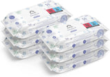 Naty Shop Mama Bear Sensitive Lingettes pour bébé non parfumées 56 unités (paquet de 6)