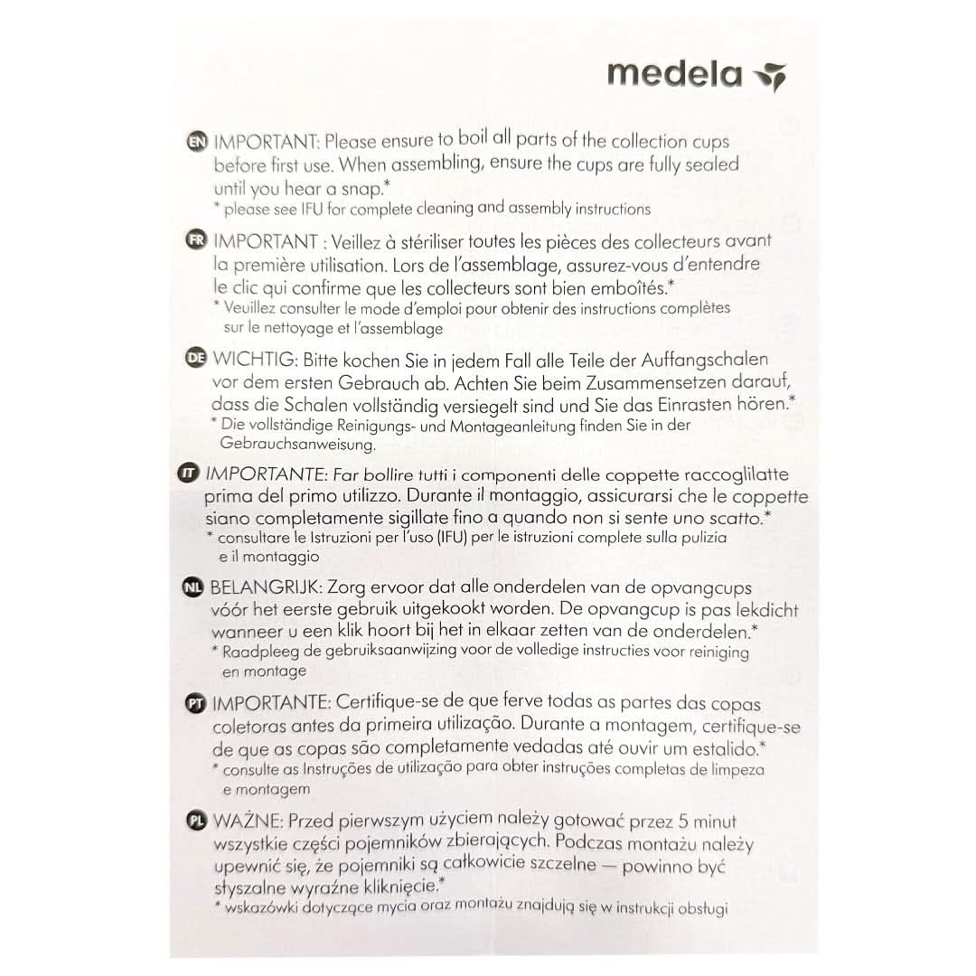 Protège-seins Medela, sans BPA Accessoires Alimentation et Allaitement Bebe Naty Shop