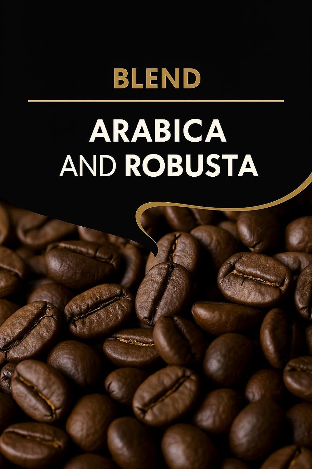 Café en grains 250 g – Grains d'espresso Arabica et Robusta de haute qualité, torréfiés à la main dans le bois, pour le goût plein et aromatique des grains de café
