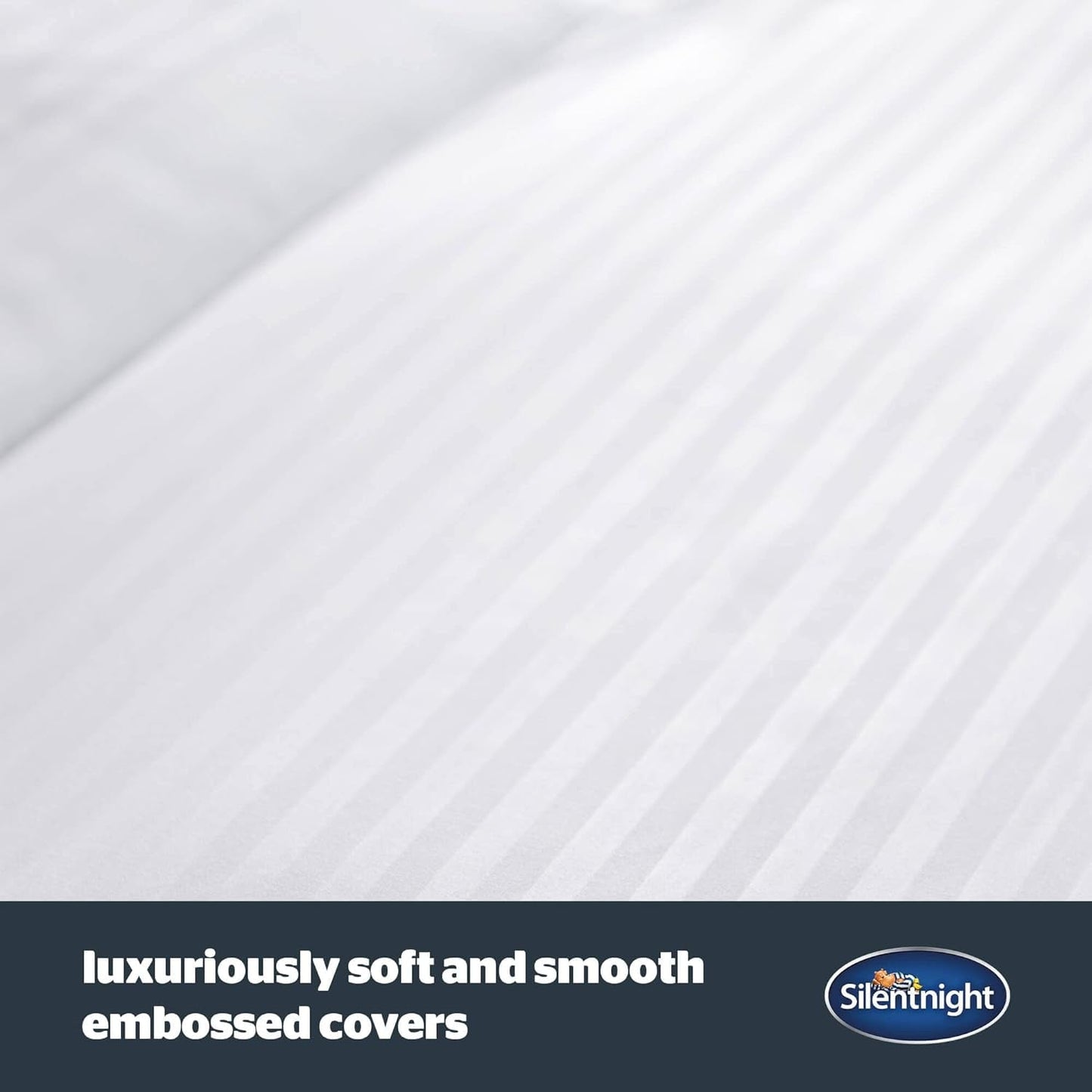 Couette Silentnight Hotel Collection 10,5 Tog - lit double, polyester, blanc Couettes et couettes Naty Shop