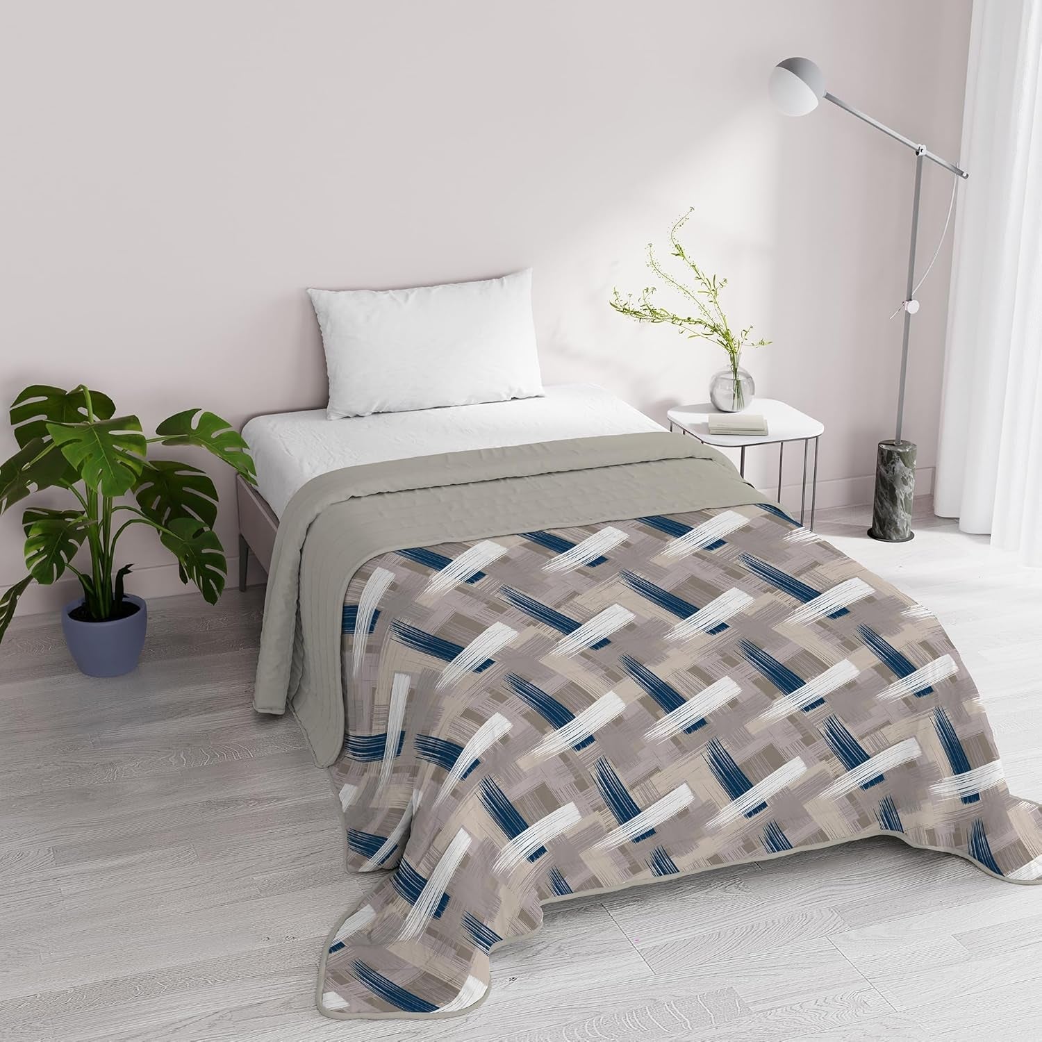 Literie italienne fantaisie en microfibre été 1.5 lit Murrine couettes Naty Shop brosse 1 Posto E Mezzo