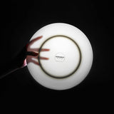 MALACASA Service de table pour 4 personnes en porcelaine tendre, service de table 16 pièces rond blanc avec bord doré, ensemble combiné de 4 assiettes plates, 4 assiettes à dessert, 4 assiettes Suma et 4 bols à céréales Série NORI
