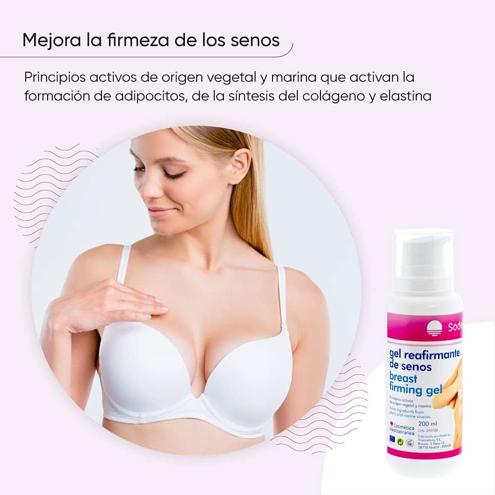 Crème fermeté des seins et de la peau aux actifs d'origine naturelle, 200 ml Cosmétique et Beauté Naty Shop
