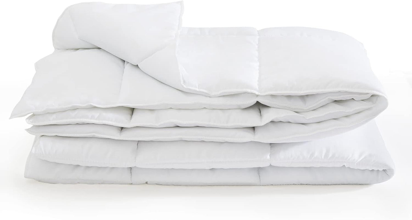 Couette 200X200 Cm Couette été Couette Oekotex 100 microfibre lavable blanc Couettes et couettes Naty Shop