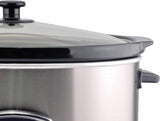 Mijoteuse Beper BC.510, 280 W, 4,5 litres, verre céramique, noir et acier Mijoteuse Naty Shop