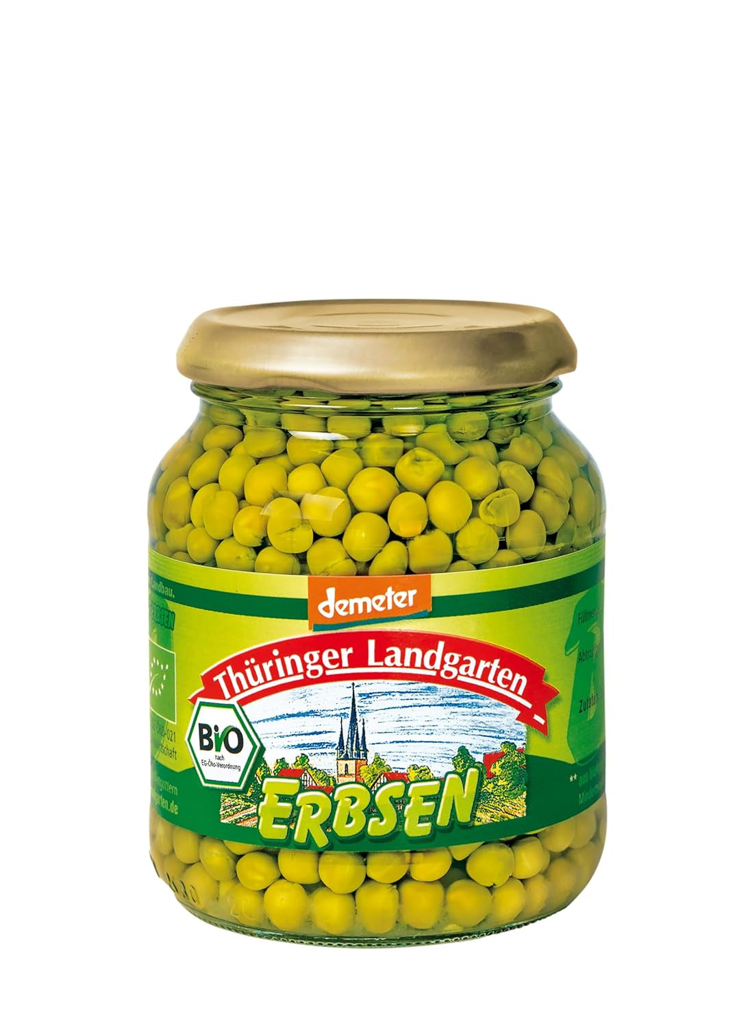 Petits pois Demeter, 12 x 230g