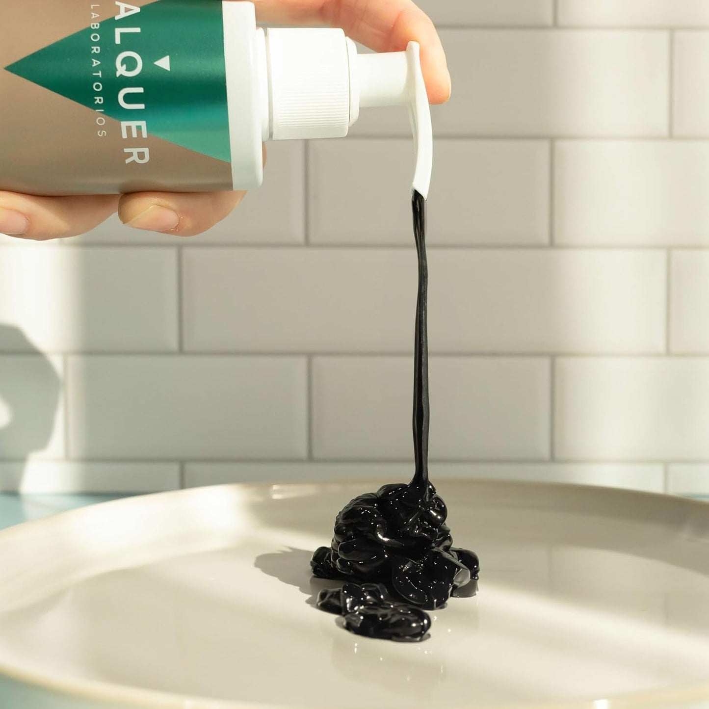 Valquer Power Color Mask formulation végétalienne et sans silicone Donne de la couleur aux cheveux 290 ml noir Masque capillaire Naty Shop
