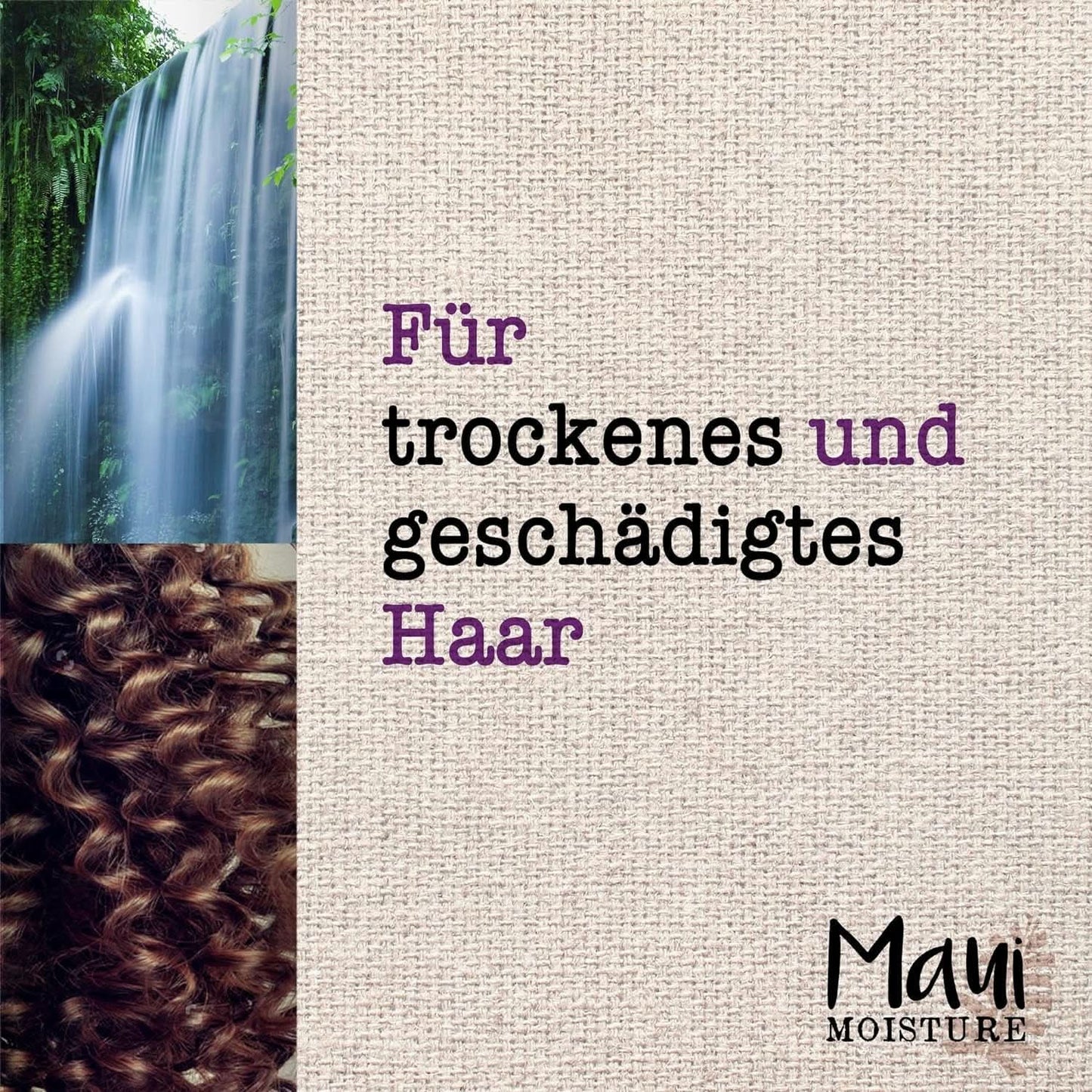 Maui Moisture Revive & Hydrate + Beurre de Karité, Shampoing ou Après-shampooing, 385 ml Douche et Bain Naty Shop