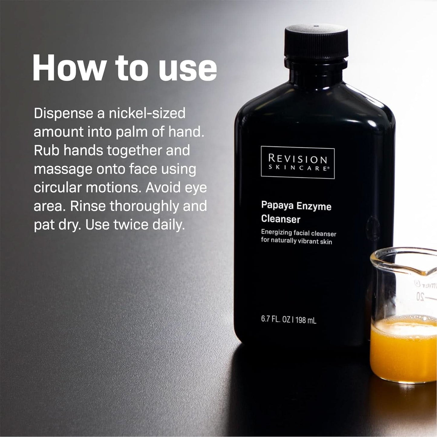 Revision Skincare, Nettoyant aux Enzymes de Papaye, 198 ml Cosmétiques et Beauté Naty Shop