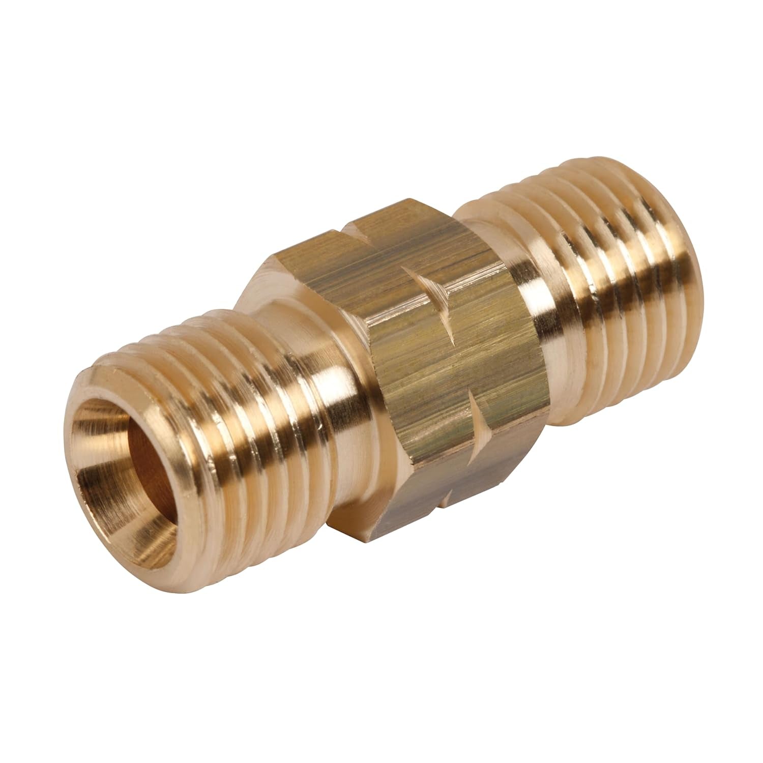 ROTHENBERGER raccord double industriel - 2x G 3/8" L | Pour rallonger en toute sécurité les tuyaux de gaz propane 540255E