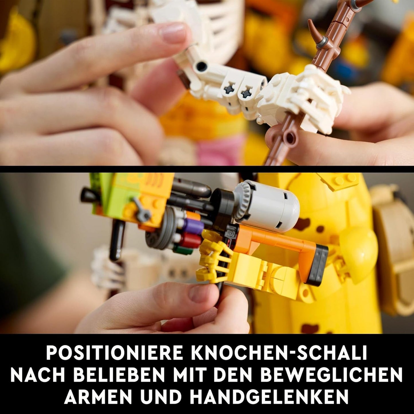 LEGO Fortnite Bone Shali - Avec lanceur de peinture et pic à bol - Objet de collection pour les fans de jeux vidéo - Jeu de construction pour adultes comme décoration de maison ou de bureau - 77072 Jeux de construction Besuche den LEGO-Store