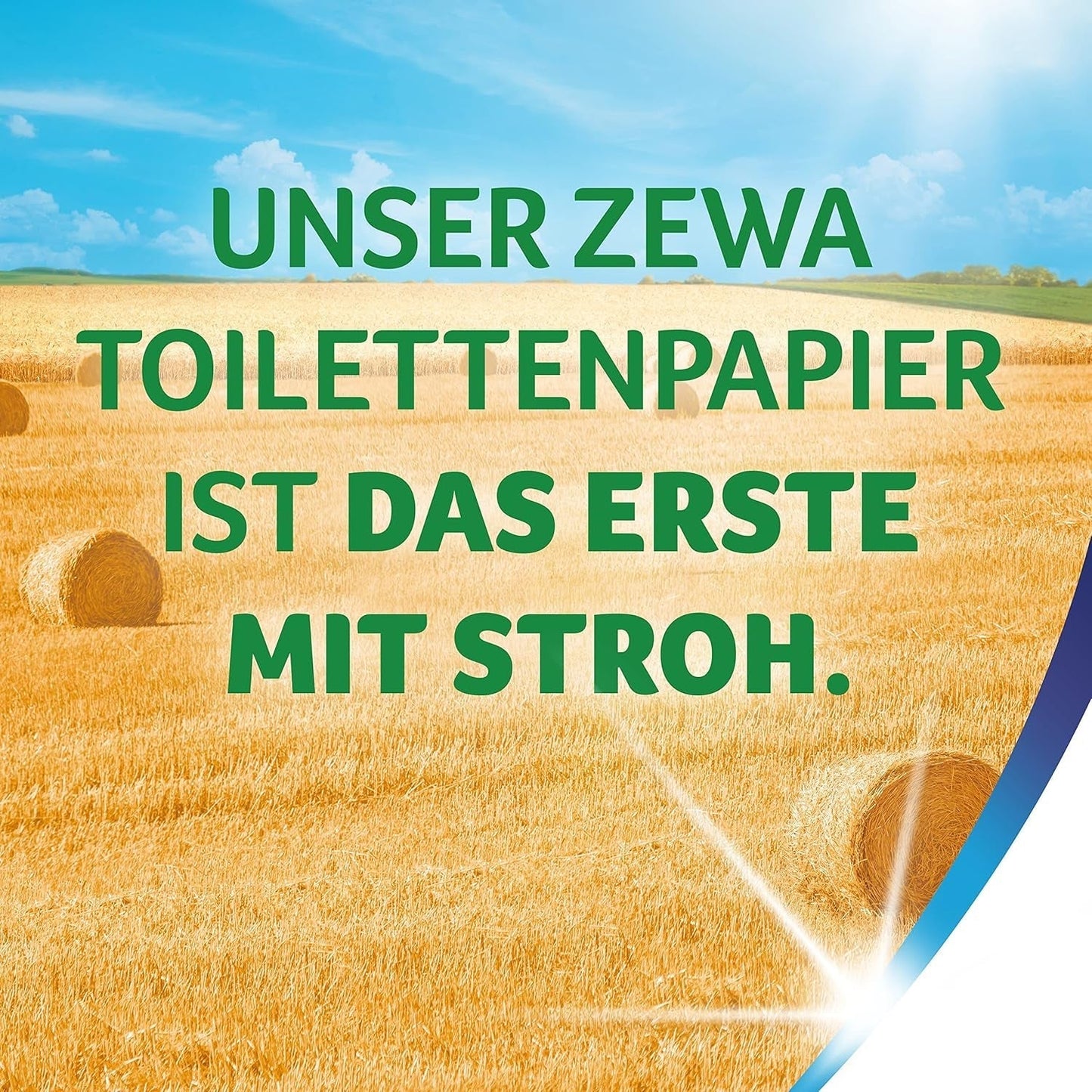 Zewa Proven Camomille Papier toilette avec paille 7X 8Rolls