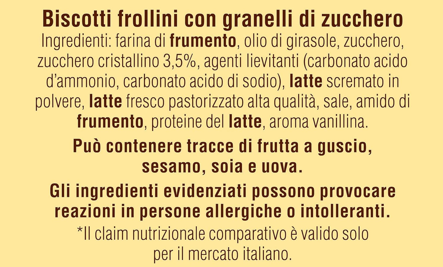 Biscuits White Mill Frollini Galletti au lait frais, 100% italien, 350 g