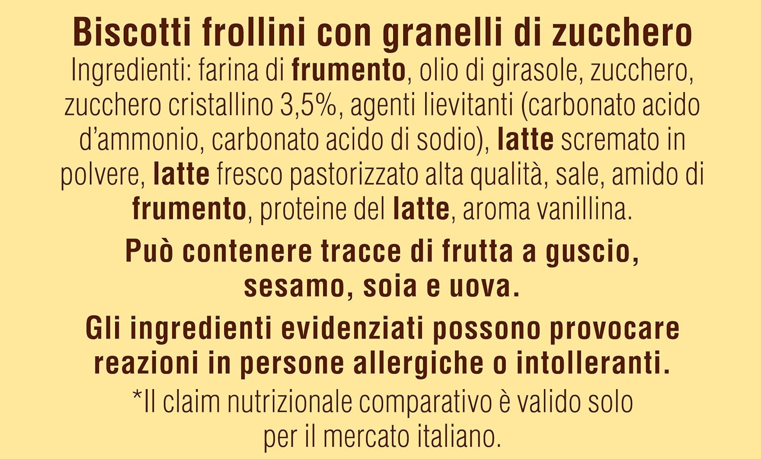 Biscuits White Mill Frollini Galletti au lait frais, 100% italien, 350 g
