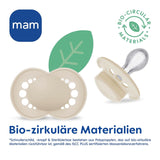 Sucettes MAM Original Day & Night Matt | 6-16 mois | Ensemble de sucettes | Acceptation 94% | Aide à prévenir l'alignement indésirable des dents | Développé en collaboration avec des dentistes Silicone SkinSoft | Modèle oiseau/hibou | Paquet de 4