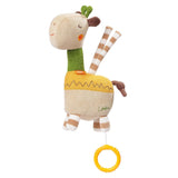Fehn mini boîte à musique fée - peluche et aide-sommeil : boîte à musique à remontage avec la douce mélodie "Le Lac des Cygnes" apaise dans toutes les situations - pour les bébés et les jeunes enfants à partir de 0 mois Jucarii Bebe Naty Shop Girafe