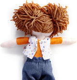 Poupée HABA Malou - Poupée douce de 30 cm de haut pour jouer et câliner - Matières douces et lavables - Alternative idéale aux poupées en peluche - Convient aux enfants à partir de 1 an et demi - 2010818001