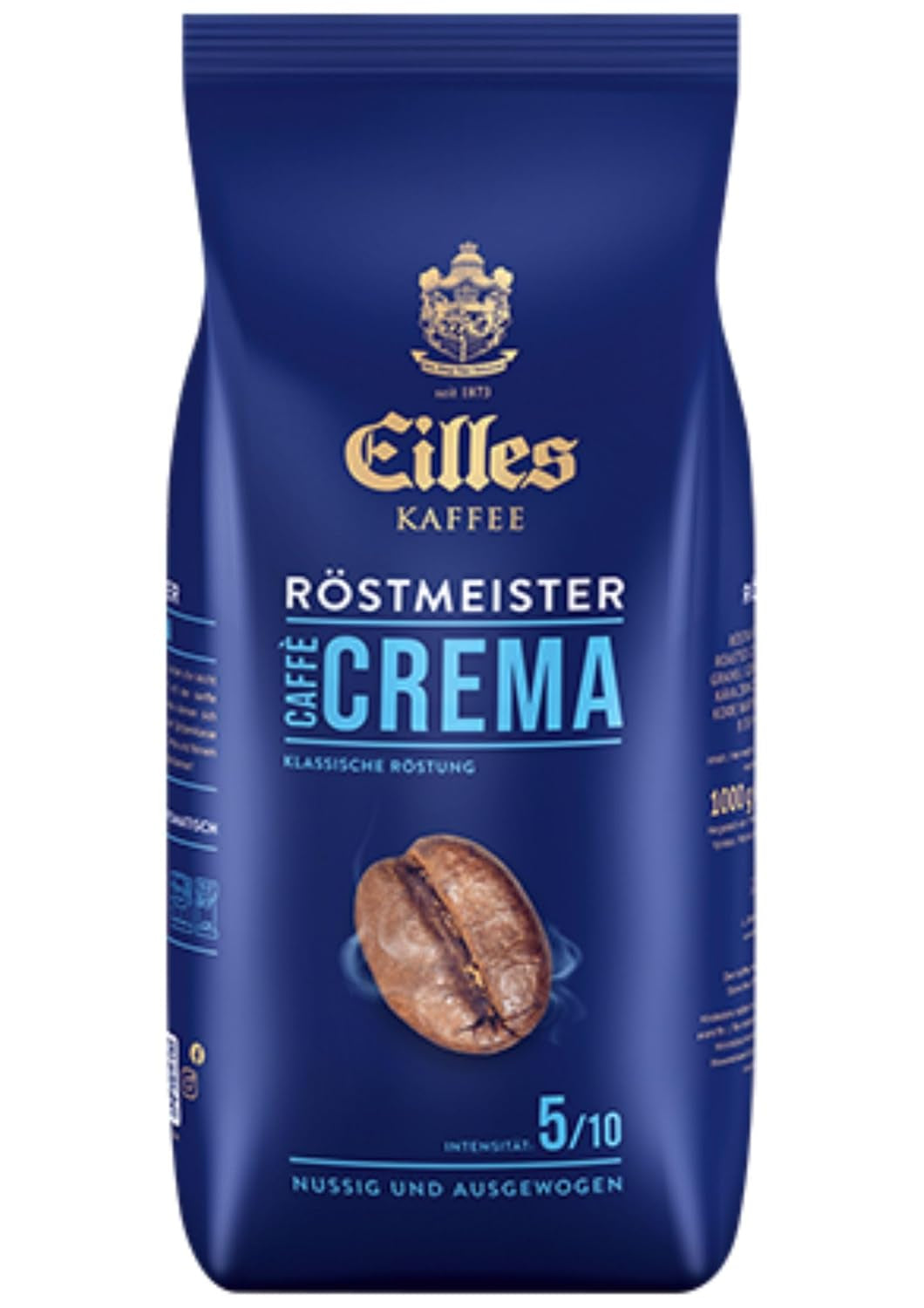 RÖSTMEISTER Caffè Crema café d'Eilles, en grains 1000g