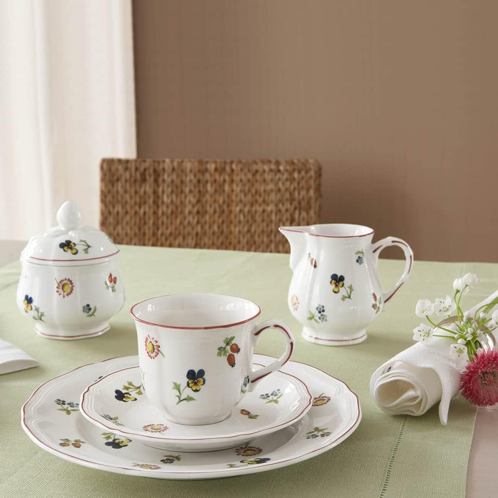 Villeroy & Boch Petite Fleur pot à lait, 250 ml, hauteur : 7,5 cm, porcelaine premium, multicolore