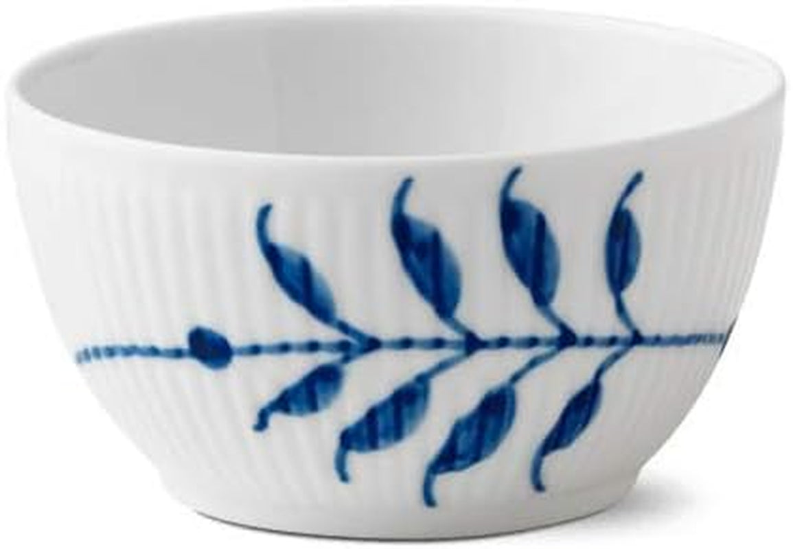 Méga Cendrier en Porcelaine Bleu-Blanc, 10 cl, Peint à la Main, 1017342