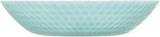 Service de table Pampille Turquoise Opale, 18 pièces - 6 personnes, turquoise